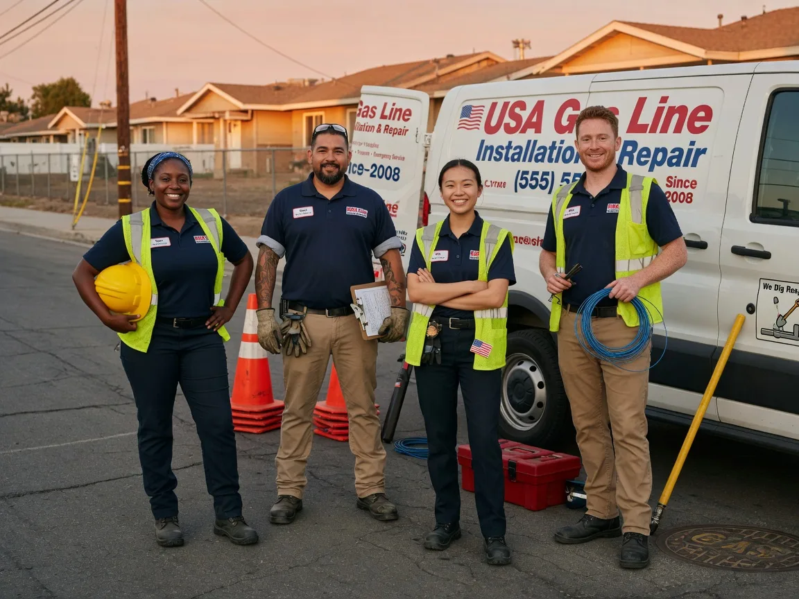 Gas Line Installation company in Mountainburg, AR